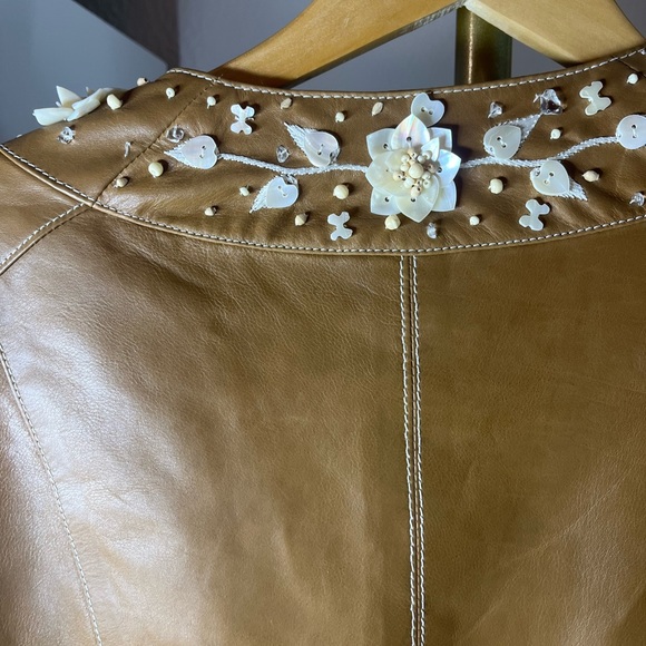 DAVID RODRIGUEZ LEATHER & SHELL VINTAGE JACKET - Picture 7 of 11